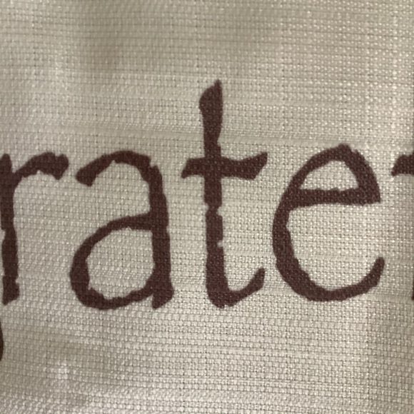 NWOT Cream & Coco Pillow Cover - Picture 2 of 10